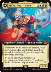 Kefka, Court Mage // Kefka, Ruler of Ruin (Extended Art) [FINAL FANTASY] MTG Single Magic: The Gathering | Red Claw Gaming