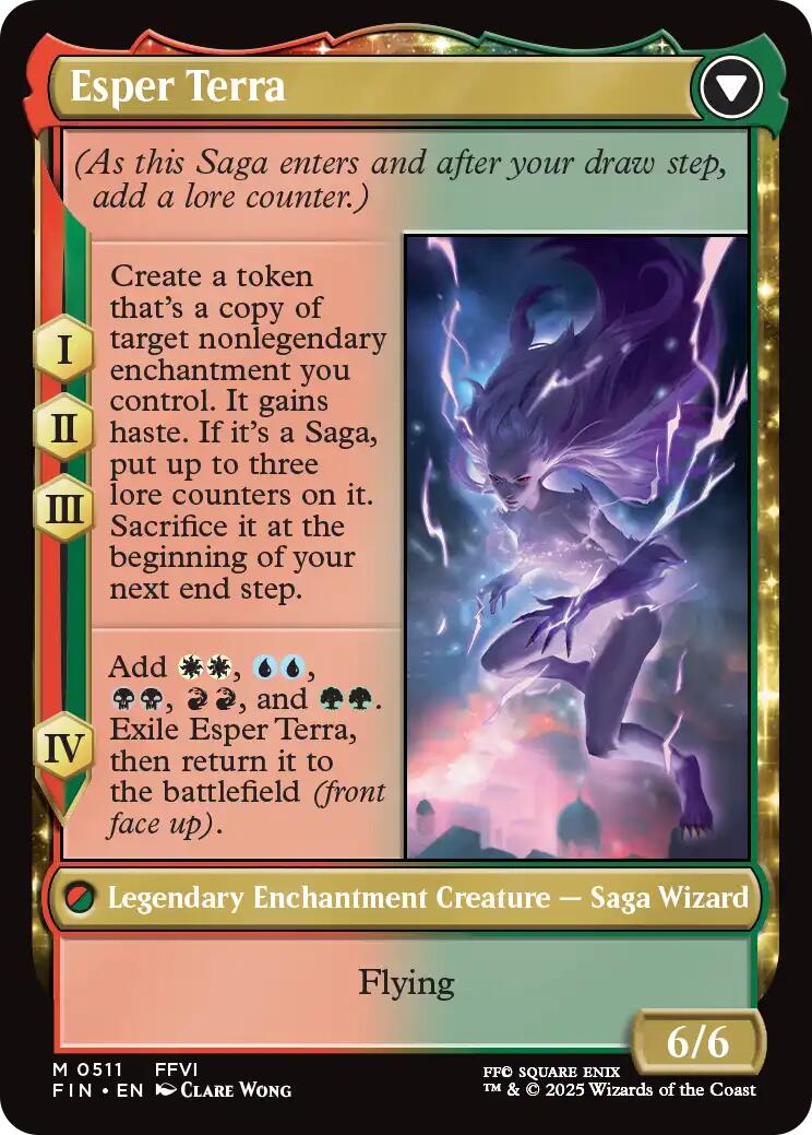 Terra, Magical Adept // Esper Terra (Extended Art) [FINAL FANTASY] MTG Single Magic: The Gathering | Red Claw Gaming
