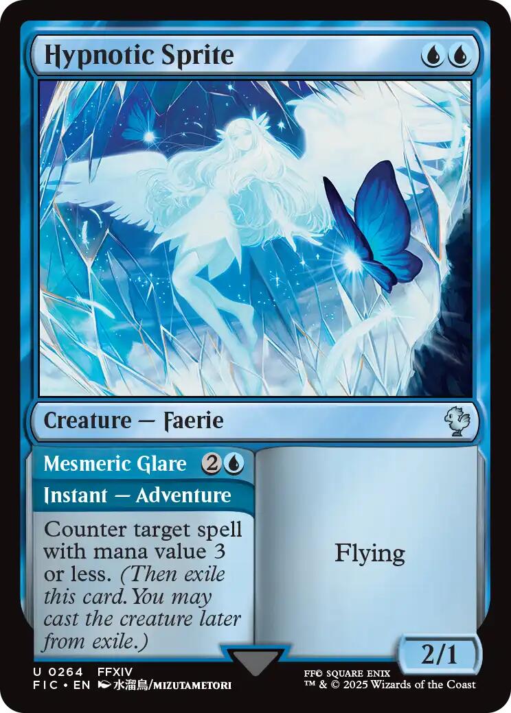 Hypnotic Sprite [FINAL FANTASY Commander] MTG Single Magic: The Gathering | Red Claw Gaming