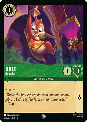 Dale - Bumbler (94/204) [Reign of Jafar] Lorcana Single Disney | Red Claw Gaming