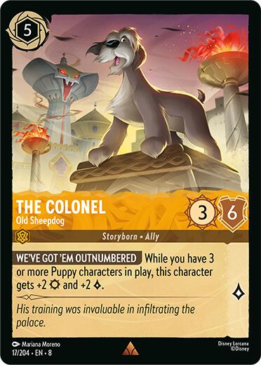The Colonel - Old Sheepdog (17/204) [Reign of Jafar] Lorcana Single Disney | Red Claw Gaming