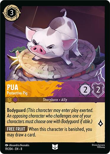 Pua - Protective Pig (19/204) [Reign of Jafar] Lorcana Single Disney | Red Claw Gaming