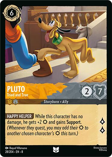 Pluto - Tried and True (28/204) [Reign of Jafar] Lorcana Single Disney | Red Claw Gaming