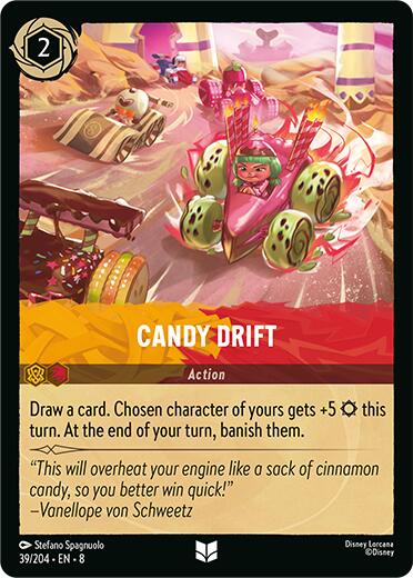 Candy Drift (39/204) [Reign of Jafar] Lorcana Single Disney | Red Claw Gaming