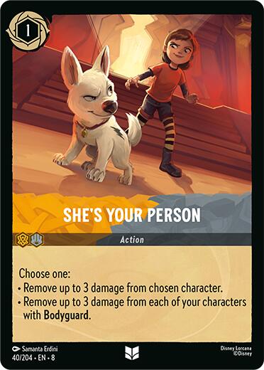 She's Your Person (40/240) [Reign of Jafar] Lorcana Single Disney | Red Claw Gaming