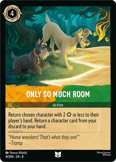 Only So Much Room (41/204) [Reign of Jafar] Lorcana Single Disney | Red Claw Gaming