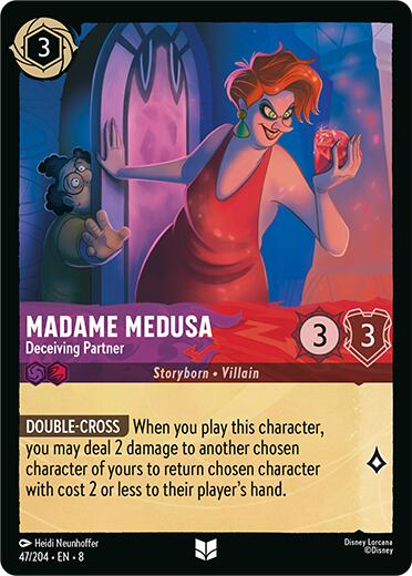 Madame Medusa - Deceiving Partner (47/204) [Reign of Jafar] Lorcana Single Disney | Red Claw Gaming