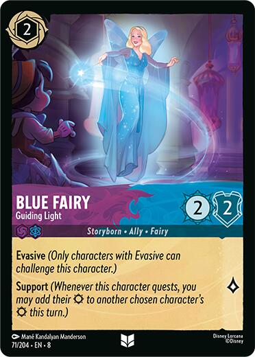 Blue Fairy - Guiding Light (71/204) [Reign of Jafar] Lorcana Single Disney | Red Claw Gaming
