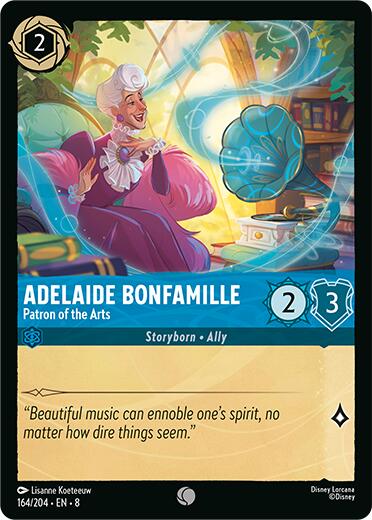 Adelaide Bonfamille - Patron of the Arts (164/204) [Reign of Jafar] Lorcana Single Disney | Red Claw Gaming