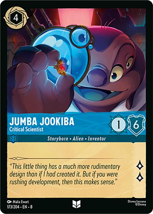Jumba Jookiba - Critical Scientist (173/204) [Reign of Jafar] Lorcana Single Disney | Red Claw Gaming