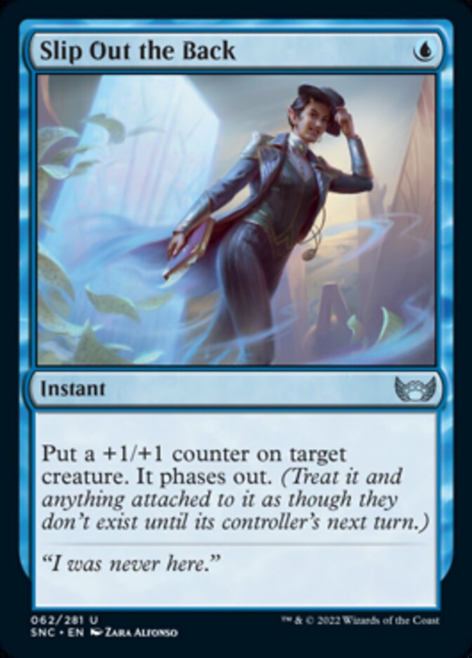 Slip Out the Back [Streets of New Capenna] MTG Single Magic: The Gathering | Red Claw Gaming
