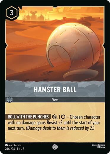 Hamster Ball (204/204) [Reign of Jafar] Lorcana Single Disney | Red Claw Gaming