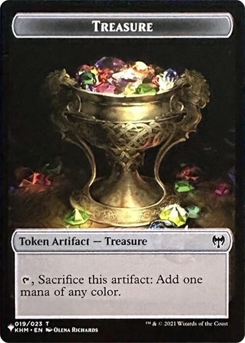 Treasure // Egg Double-Sided Token [Secret Lair Drop Series] MTG Single Magic: The Gathering | Red Claw Gaming