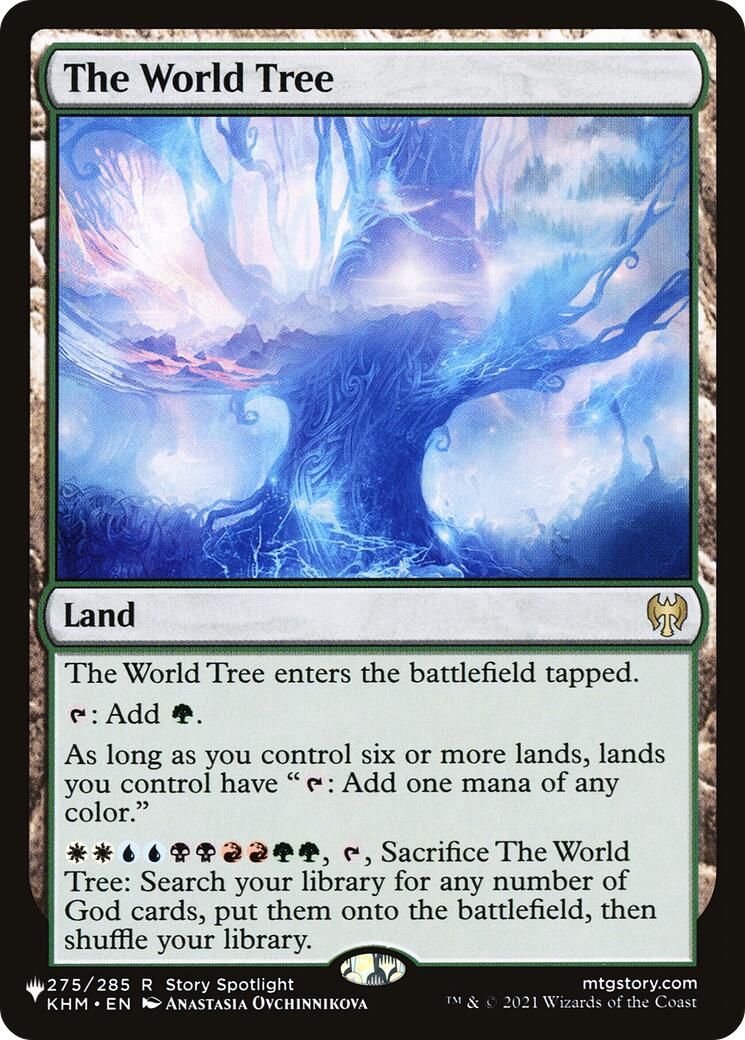 The World Tree (KHM) [The List] MTG Single Magic: The Gathering | Red Claw Gaming