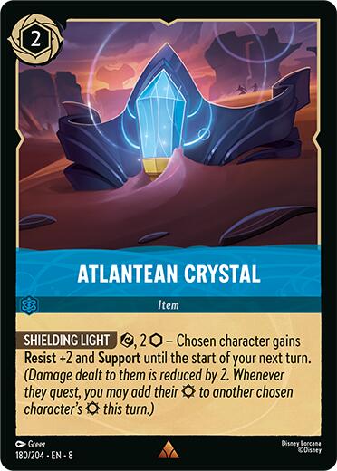 Atlantean Crystal (180/204) [Reign of Jafar] Lorcana Single Disney | Red Claw Gaming