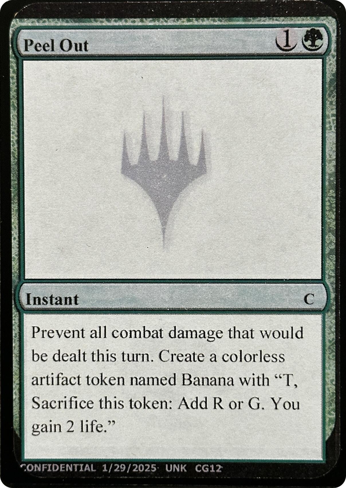 Peel Out [Unknown Event] MTG Single Magic: The Gathering | Red Claw Gaming