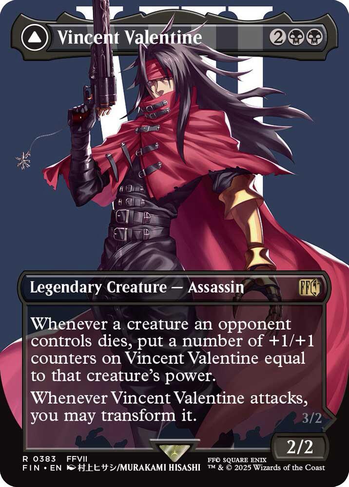 Vincent Valentine // Galian Beast (Borderless) [FINAL FANTASY] MTG Single Magic: The Gathering | Red Claw Gaming