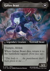 Vincent Valentine // Galian Beast (Extended Art) [FINAL FANTASY] MTG Single Magic: The Gathering | Red Claw Gaming