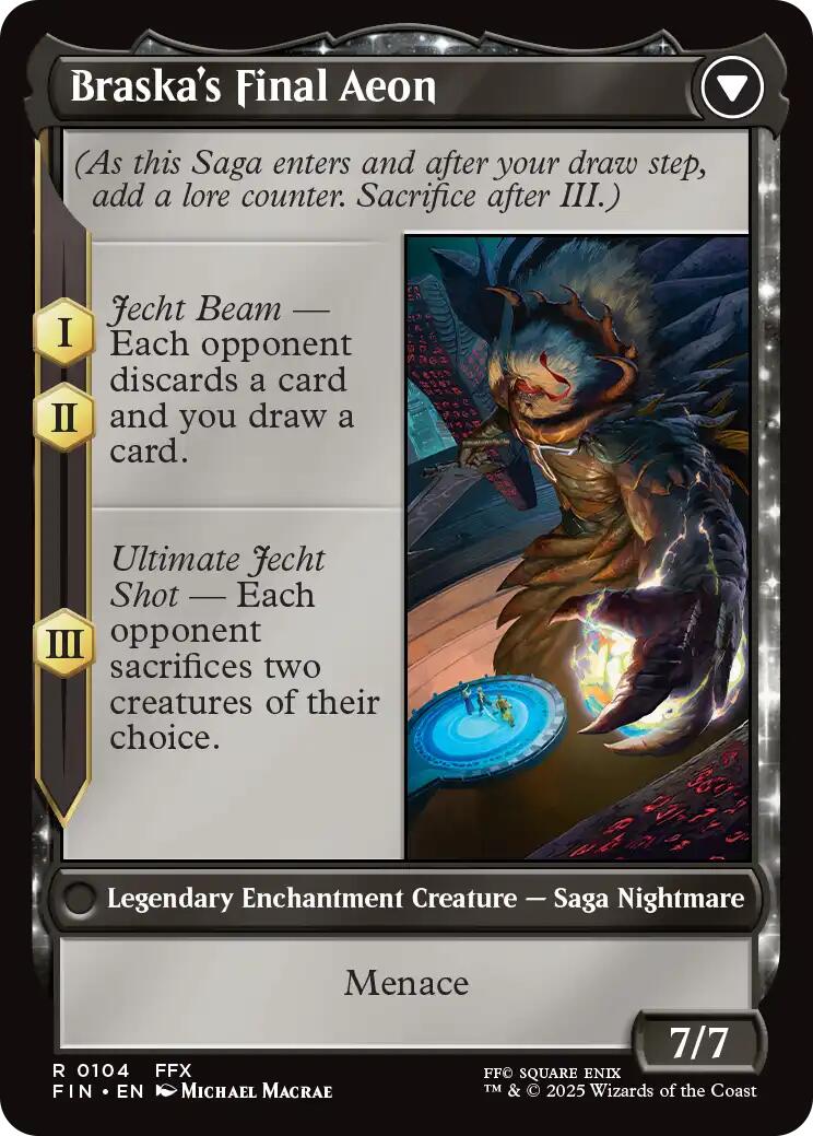 Jecht, Reluctant Guardian // Braska's Final Aeon [FINAL FANTASY] MTG Single Magic: The Gathering | Red Claw Gaming