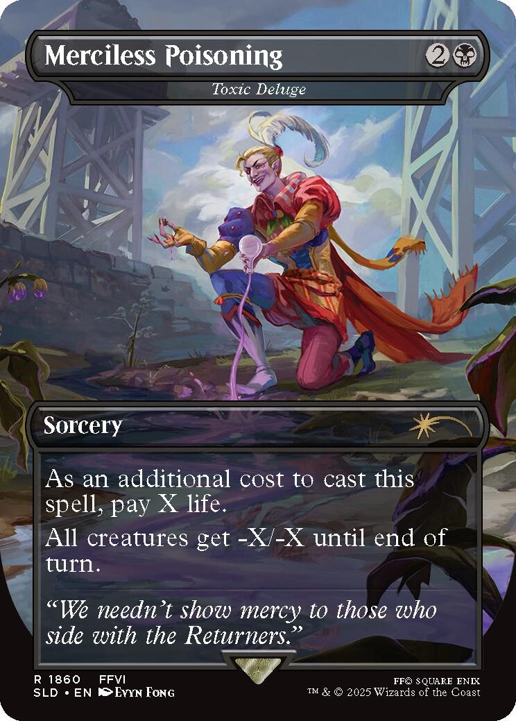 Merciless Poisoning - Toxic Deluge [Secret Lair Drop Series] MTG Single Magic: The Gathering | Red Claw Gaming