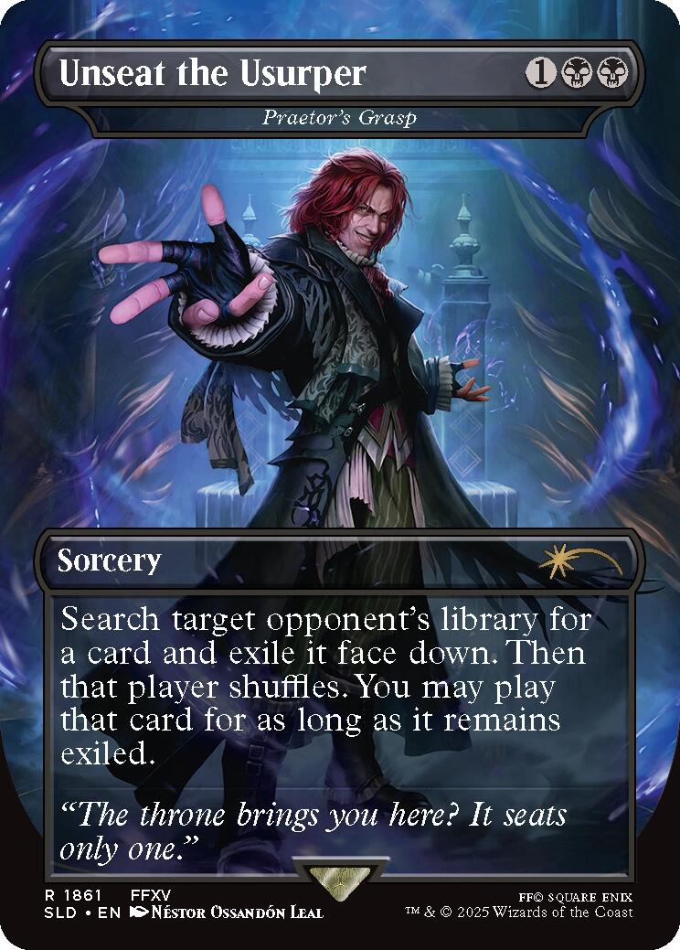 Unseat the Usurper - Praetor's Grasp [Secret Lair Drop Series] MTG Single Magic: The Gathering | Red Claw Gaming