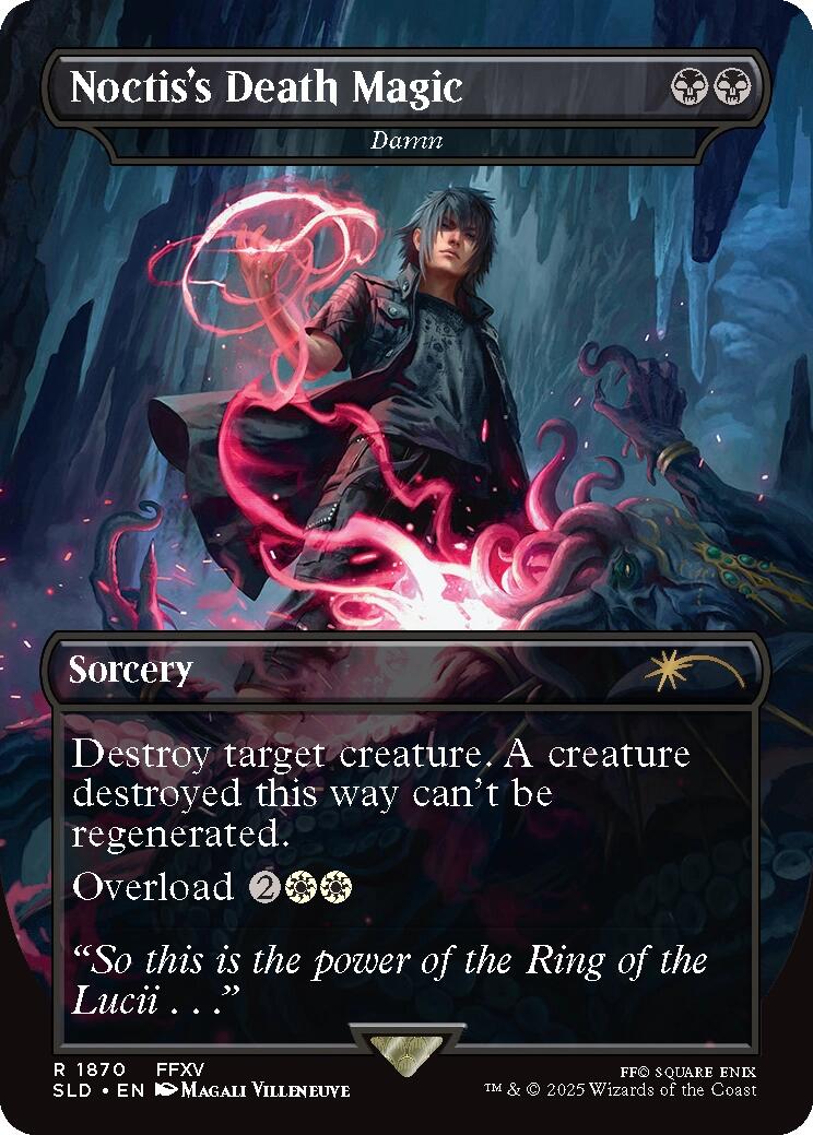 Noctis's Death Magic - Damn [Secret Lair Drop Series] MTG Single Magic: The Gathering | Red Claw Gaming