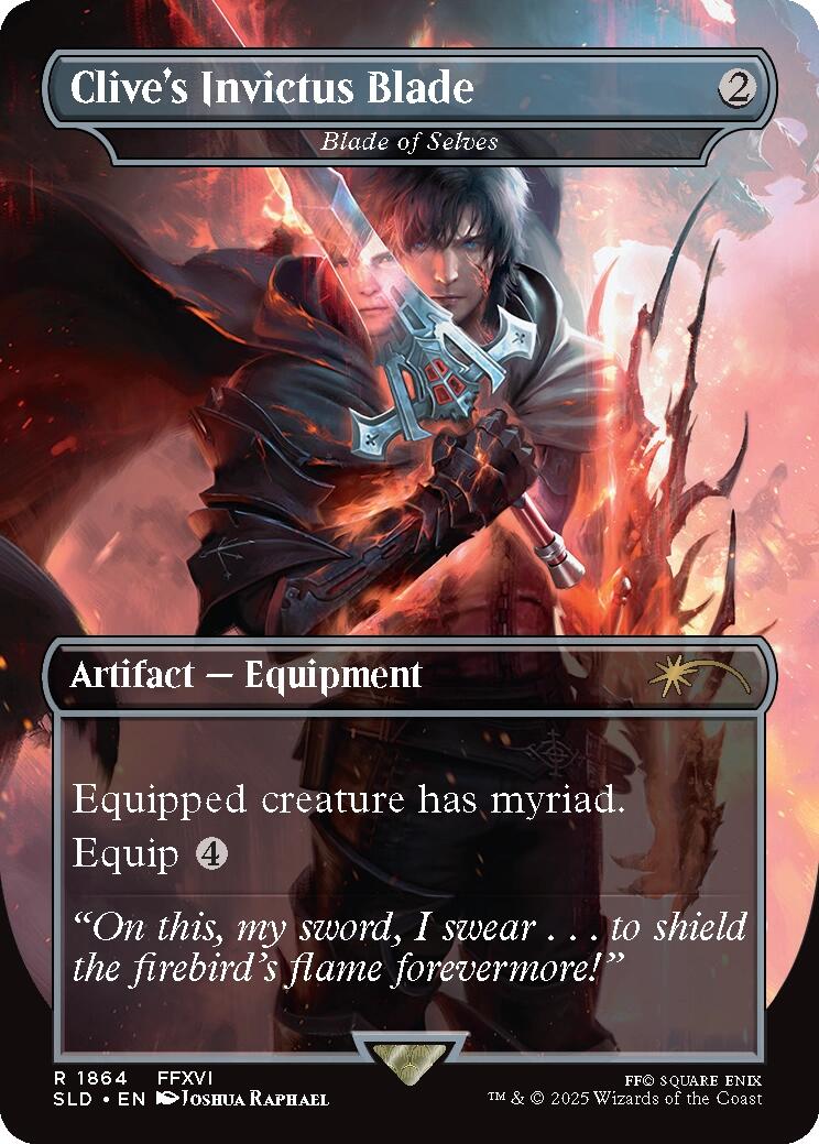 Clive's Invictus Blade - Blade of Selves [Secret Lair Drop Series] MTG Single Magic: The Gathering | Red Claw Gaming