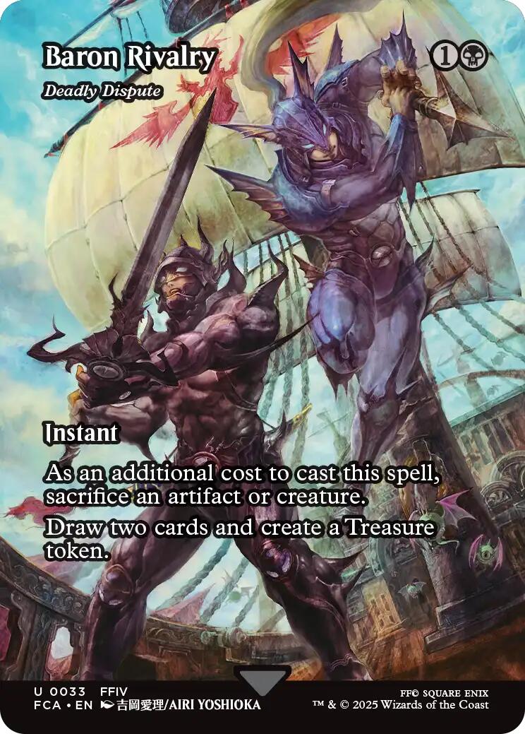 Baron Rivalry - Deadly Dispute (Showcase) [FINAL FANTASY : Through the Ages] MTG Single Magic: The Gathering | Red Claw Gaming