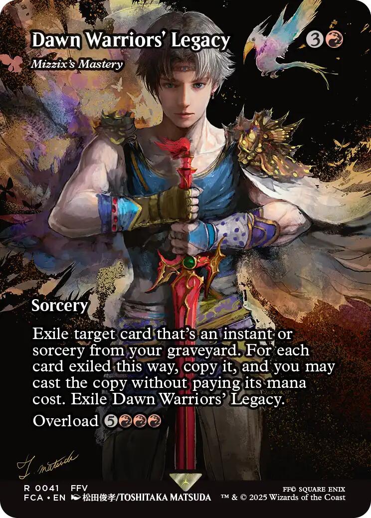 Dawn Warriors' Legacy - Mizzix's Mastery (Showcase) [FINAL FANTASY : Through the Ages] MTG Single Magic: The Gathering | Red Claw Gaming