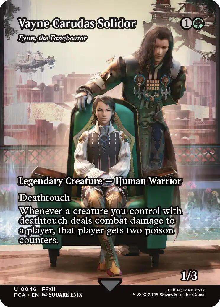 Vayne Carudas Solidor - Fynn, the Fangbearer (Showcase) [FINAL FANTASY : Through the Ages] MTG Single Magic: The Gathering | Red Claw Gaming