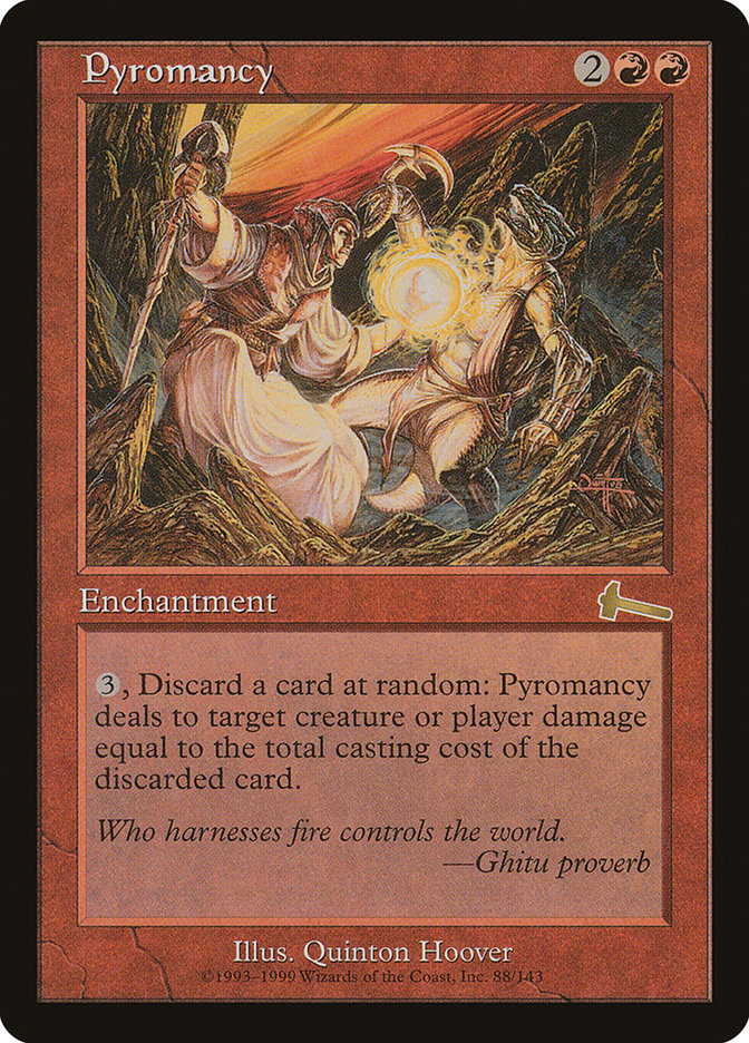 Pyromancy [Urza's Legacy] MTG Single Magic: The Gathering | Red Claw Gaming