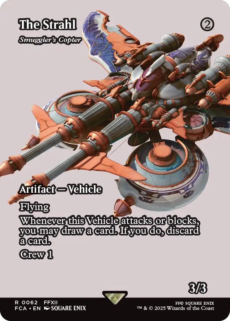 The Strahl - Smuggler's Copter (Showcase) [FINAL FANTASY : Through the Ages] MTG Single Magic: The Gathering | Red Claw Gaming