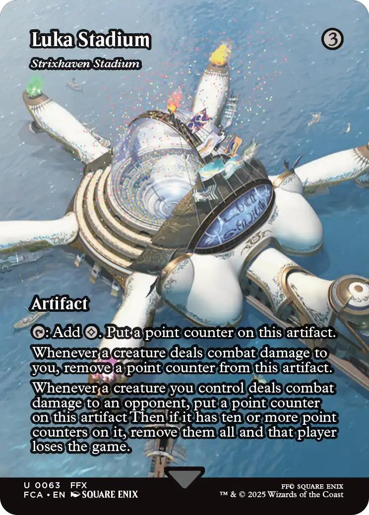 Luka Stadium - Strixhaven Stadium (Showcase) [FINAL FANTASY : Through the Ages] MTG Single Magic: The Gathering | Red Claw Gaming