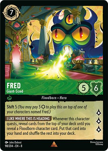 Fred - Giant-Sized (98/204) [Reign of Jafar] Lorcana Single Disney | Red Claw Gaming