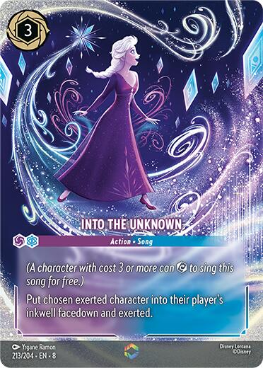 Into the Unknown - Enchanted (213/204) [Reign of Jafar] Lorcana Single Disney | Red Claw Gaming
