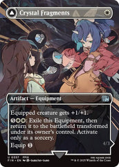 Crystal Fragments // Summon: Alexander (Borderless) [FINAL FANTASY] MTG Single Magic: The Gathering | Red Claw Gaming