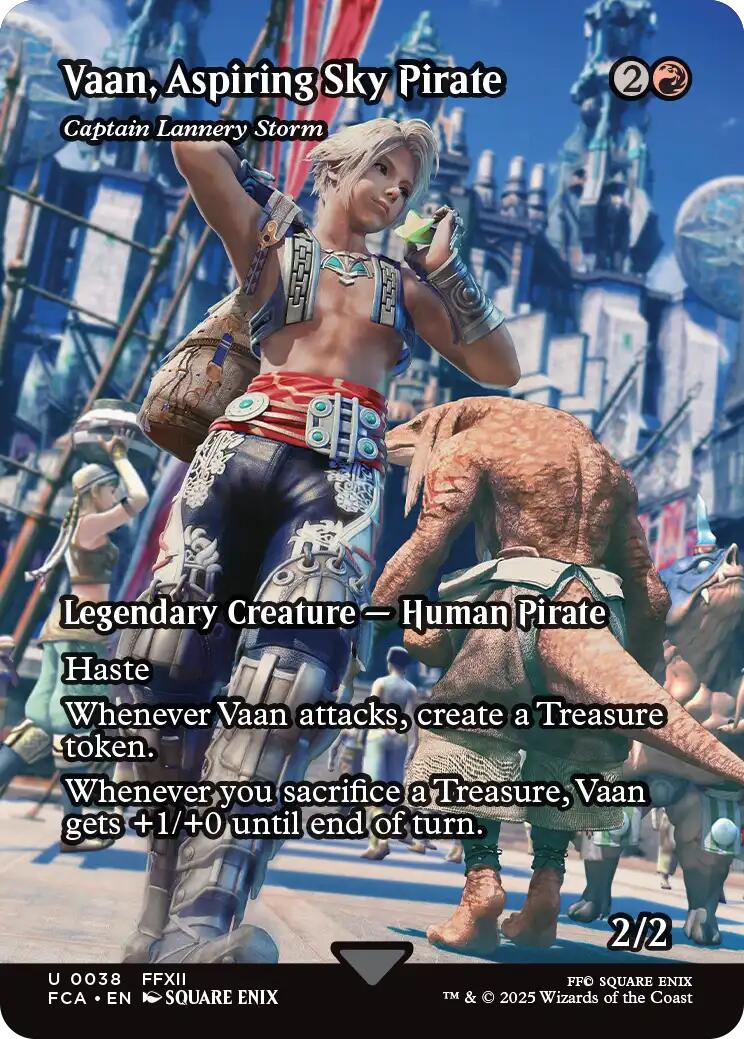 Vaan, Aspiring Sky Pirate - Captain Lannery Storm (Showcase) [FINAL FANTASY : Through the Ages] MTG Single Magic: The Gathering | Red Claw Gaming