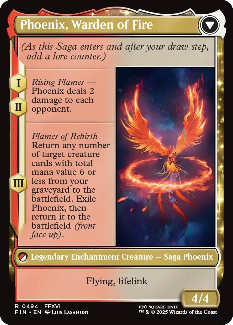 Joshua, Phoenix's Dominant (Extended Art) [FINAL FANTASY] MTG Single Magic: The Gathering | Red Claw Gaming