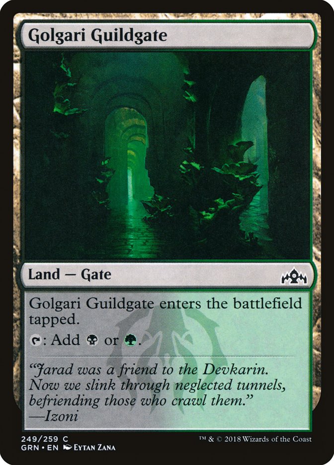 Golgari Guildgate (249/259) [Guilds of Ravnica] MTG Single Magic: The Gathering | Red Claw Gaming