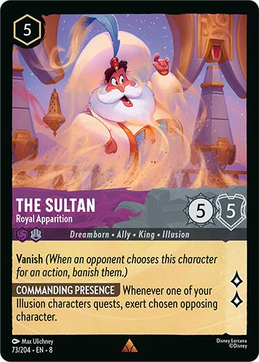 The Sultan - Royal Apparition (73/204) [Reign of Jafar] Lorcana Single Disney | Red Claw Gaming