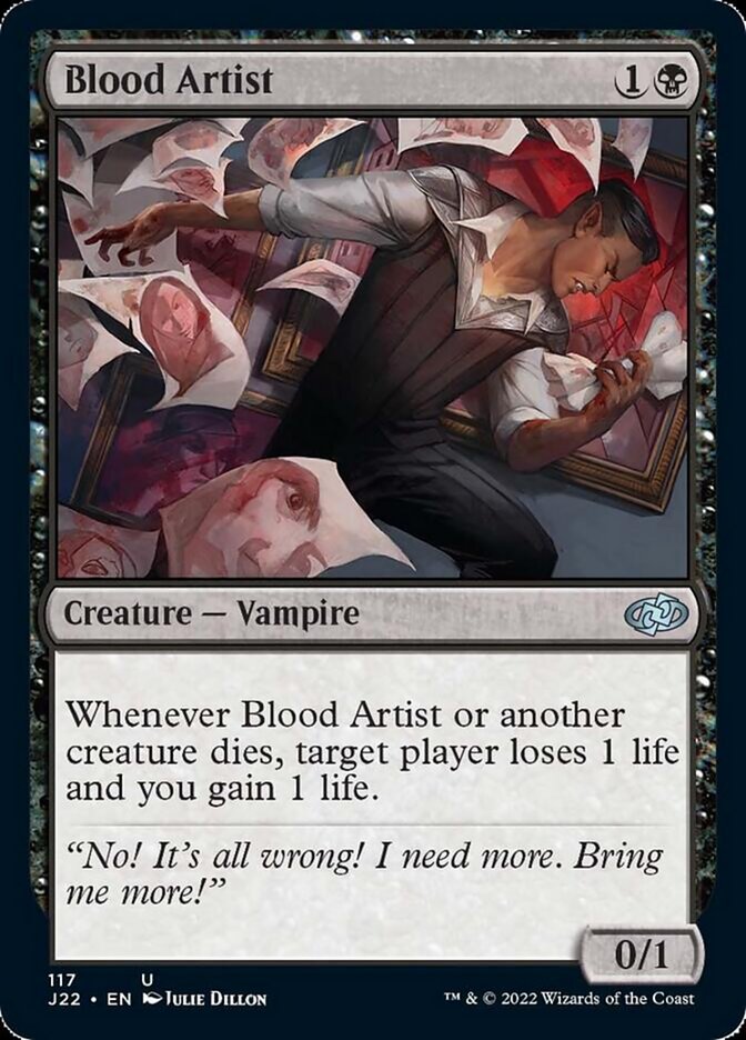 Blood Artist [Jumpstart 2022] MTG Single Magic: The Gathering | Red Claw Gaming