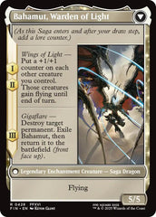 Dion, Bahamut's Dominant // Bahamut, Warden of Light (Extended Art) [FINAL FANTASY] MTG Single Magic: The Gathering | Red Claw Gaming