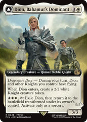 Dion, Bahamut's Dominant // Bahamut, Warden of Light (Extended Art) [FINAL FANTASY] MTG Single Magic: The Gathering | Red Claw Gaming