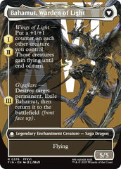 Dion, Bahamut's Dominant // Bahamut, Warden of Light (Borderless) [FINAL FANTASY] MTG Single Magic: The Gathering | Red Claw Gaming