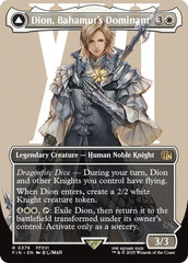 Dion, Bahamut's Dominant // Bahamut, Warden of Light (Borderless) [FINAL FANTASY] MTG Single Magic: The Gathering | Red Claw Gaming