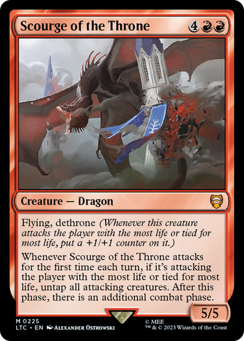 mtg lotr dragon cards Knollspine Dragon