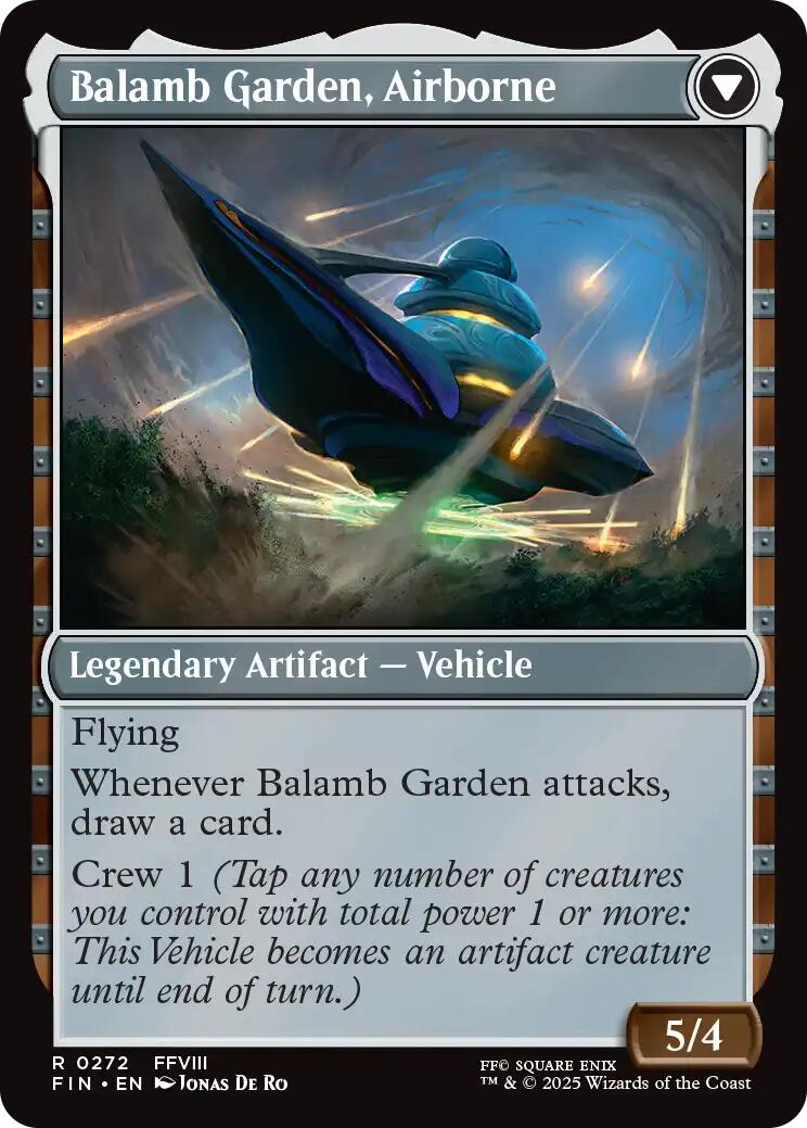 Balamb Garden, SeeD Academy // Balamb Garden, Airborne [FINAL FANTASY] MTG Single Magic: The Gathering | Red Claw Gaming