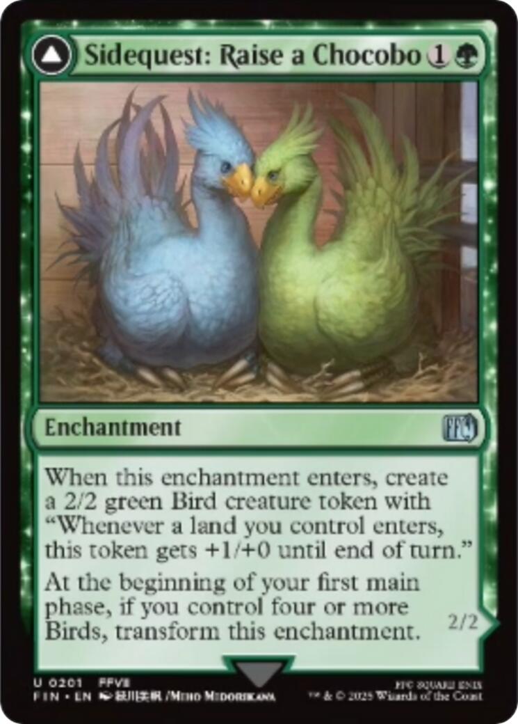 Sidequest: Raise a Chocobo [FINAL FANTASY] MTG Single Magic: The Gathering | Red Claw Gaming