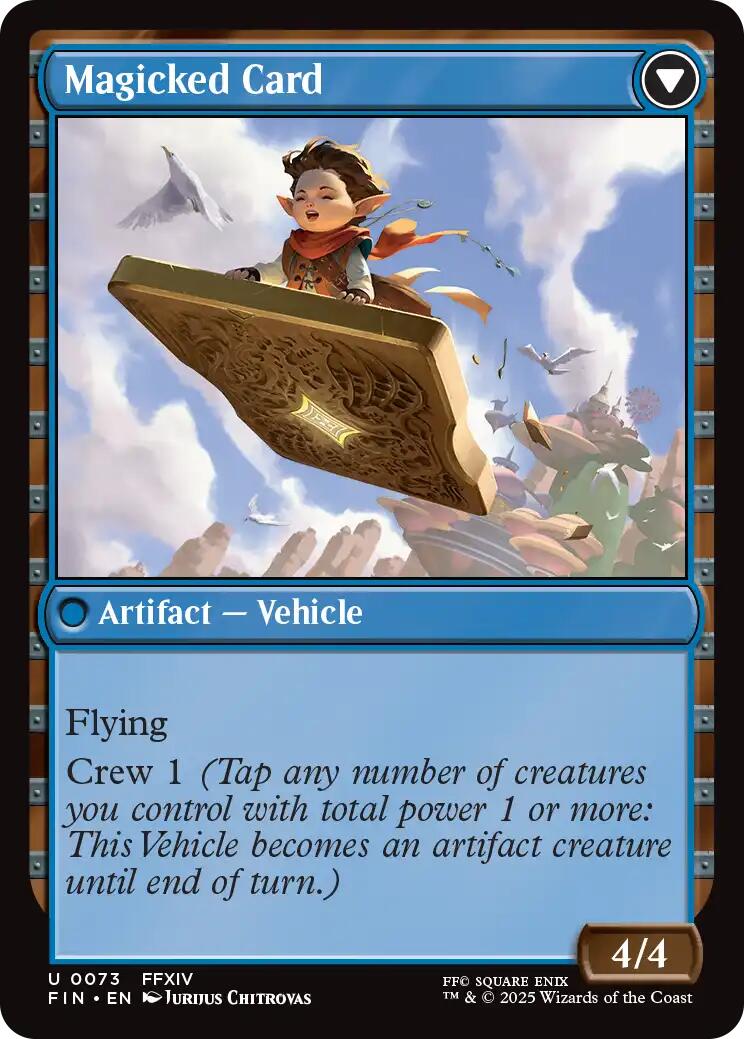 Sidequest: Card Collection // Magicked Card [FINAL FANTASY] MTG Single Magic: The Gathering | Red Claw Gaming