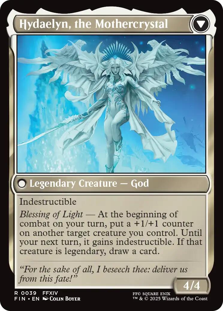 Venat, Heart of Hydaelyn // Hydaelyn, the Mothercrystal [FINAL FANTASY] MTG Single Magic: The Gathering | Red Claw Gaming
